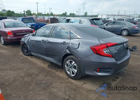 2017 Honda Civic Lx from USA, damaged, VIN 19XFC2F55HE067552
